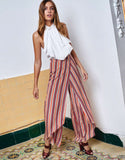 Alexis Austin Pant in Multicolor Stripes - SWANK - Pants - 1