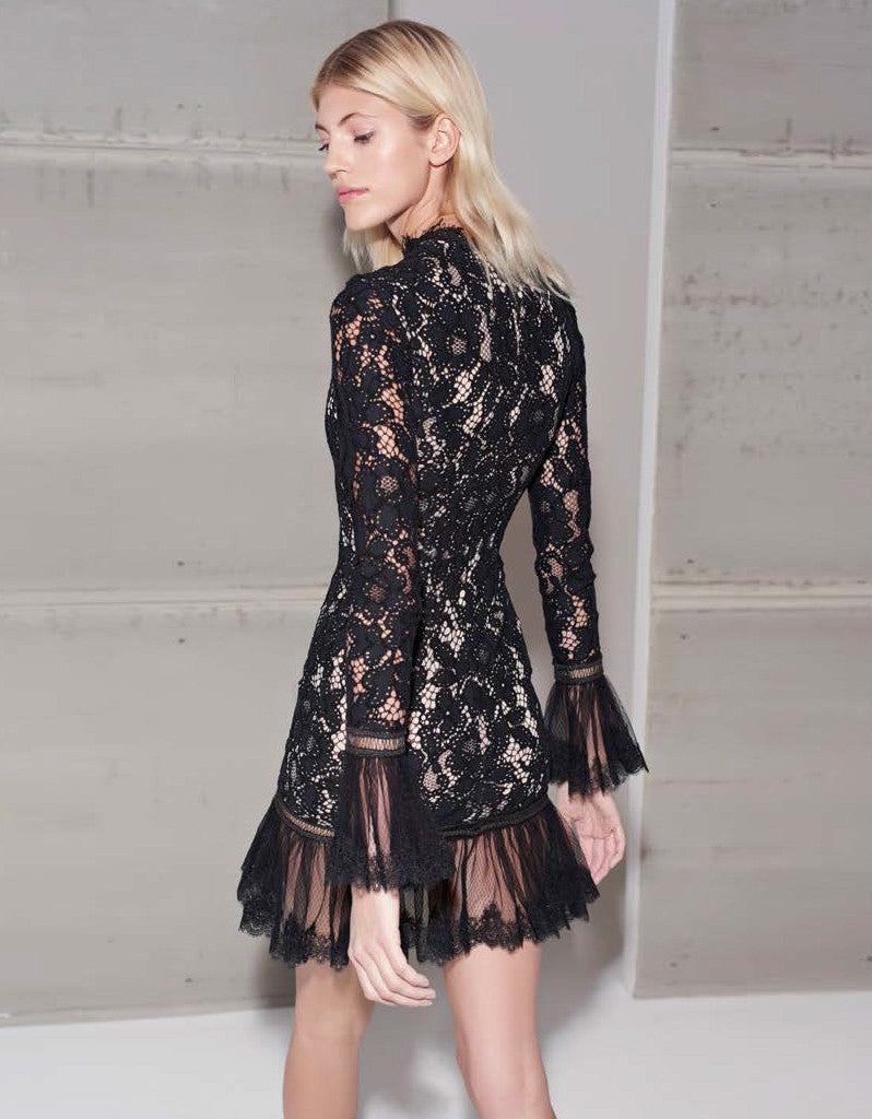 Alexis Nicole Dress in Black - SWANK - Dresses - 3