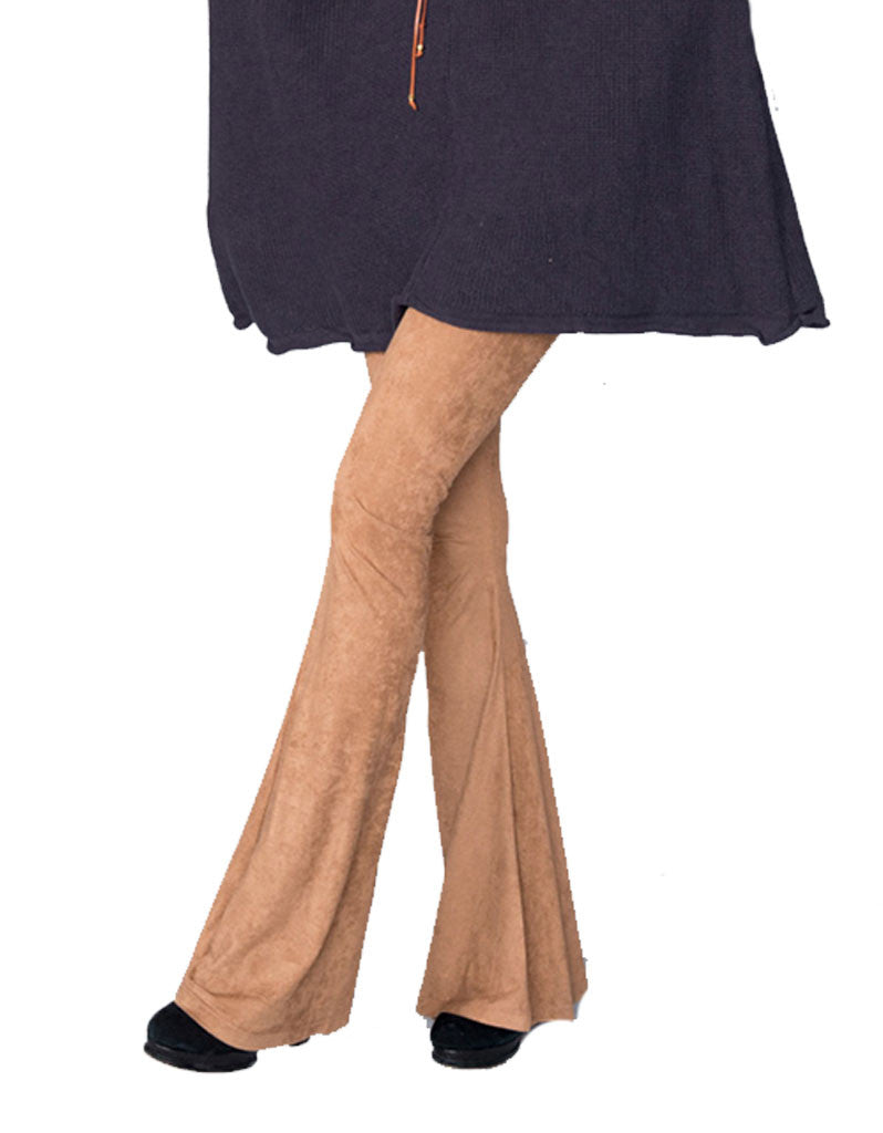 Show Me Your Mumu Bam Bam Bells in Penny Stretch Suede - SWANK - Pants - 2