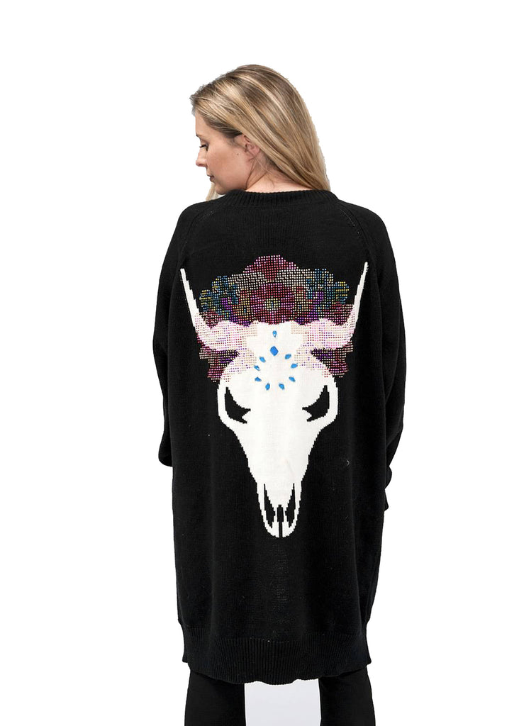 Show Me Your Mumu Big Bang Sweater in Beautiful Bull - SWANK - Outerwear - 1