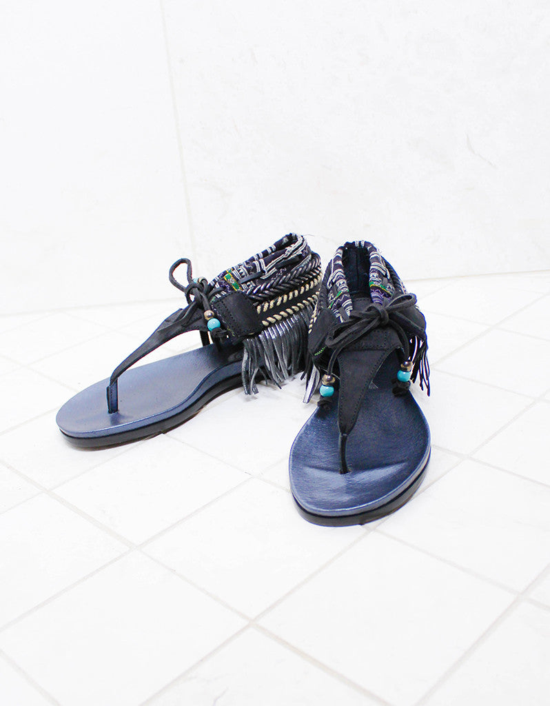 INDIE BOHO SANDALS - BLACK - SWANK - Shoes - 2