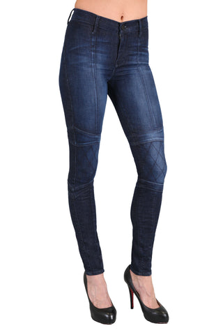 Black Orchid Jude Mid Rise Super Skinny Zipper Moto Legging **Available in 2 Washes**