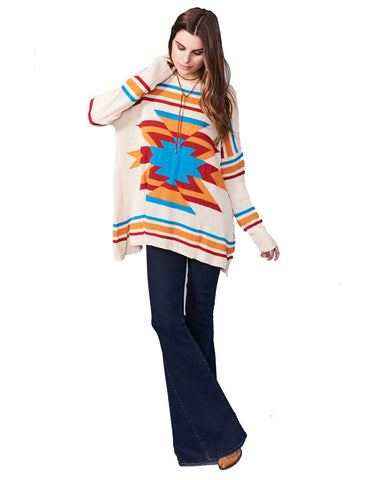 Show Me Your Mumu Bonfire Sweater in Todos Santos