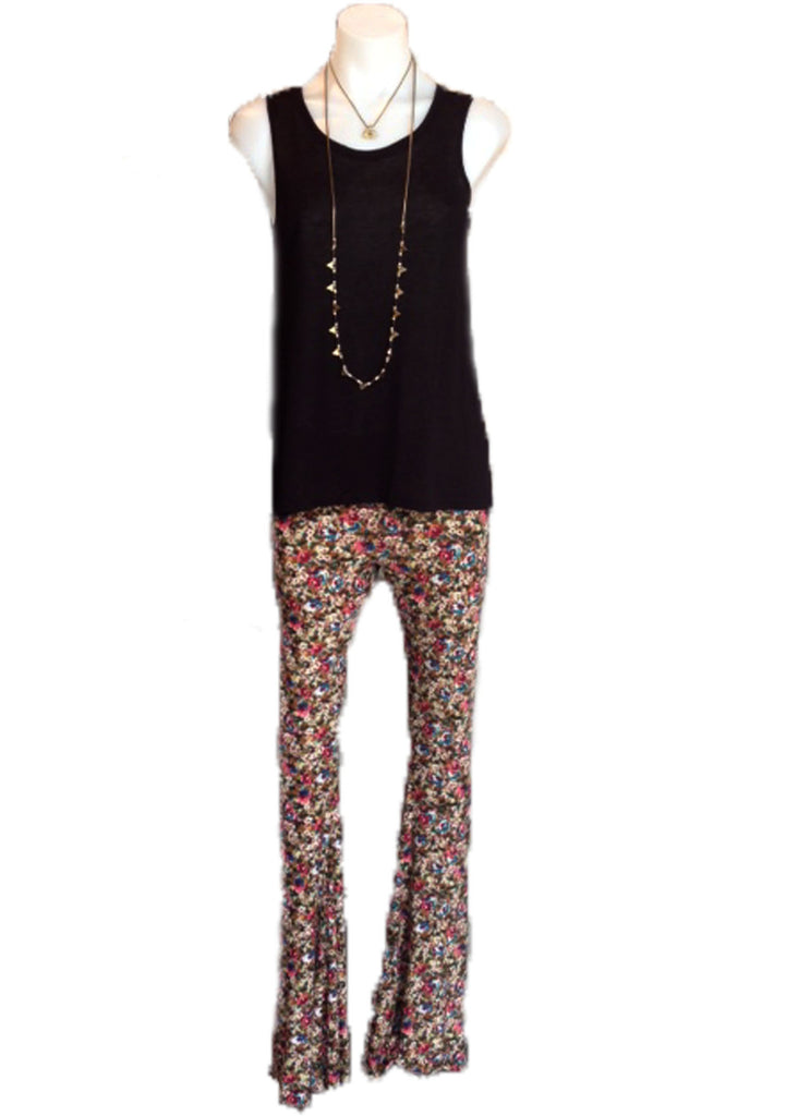 Show Me Your MuMu Bam Bam Bells in Flower Cider - SWANK - Pants - 5