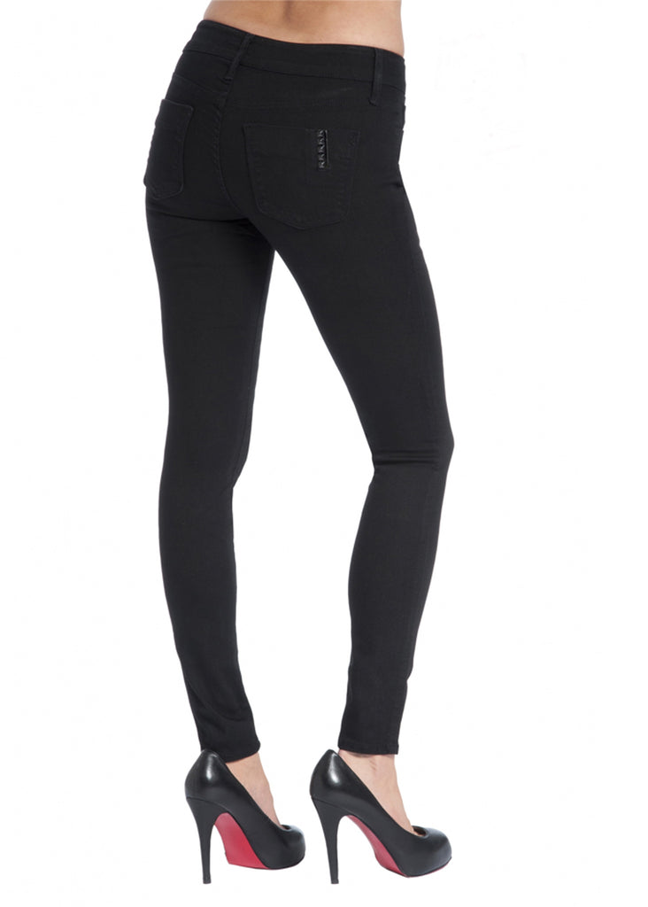 Black Orchid Black Jewel Jegging in Jet Black - SWANK - Pants - 2