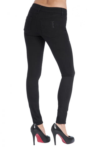 Black Orchid Black Jewel Jegging in Jet Black