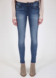 Black Orchid Black Jewel Mid Rise Jegging in Ikait - SWANK - Pants - 1
