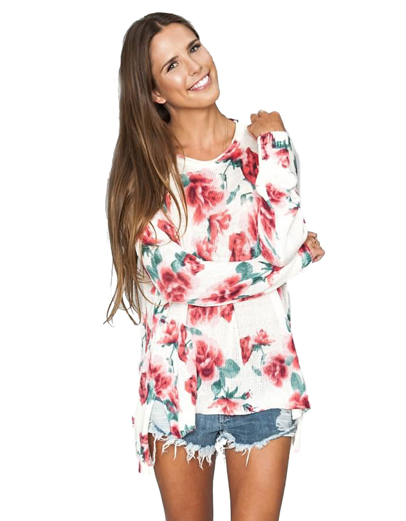 Show Me Your Mumu Bonfire Sweater in Romuntic Rose - SWANK - Tops - 5