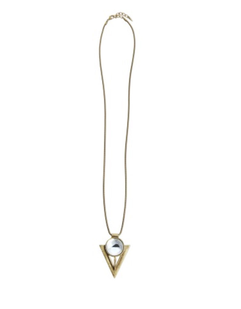 Jenny Bird Bowie Pendant in Gold - SWANK - Jewelry - 1