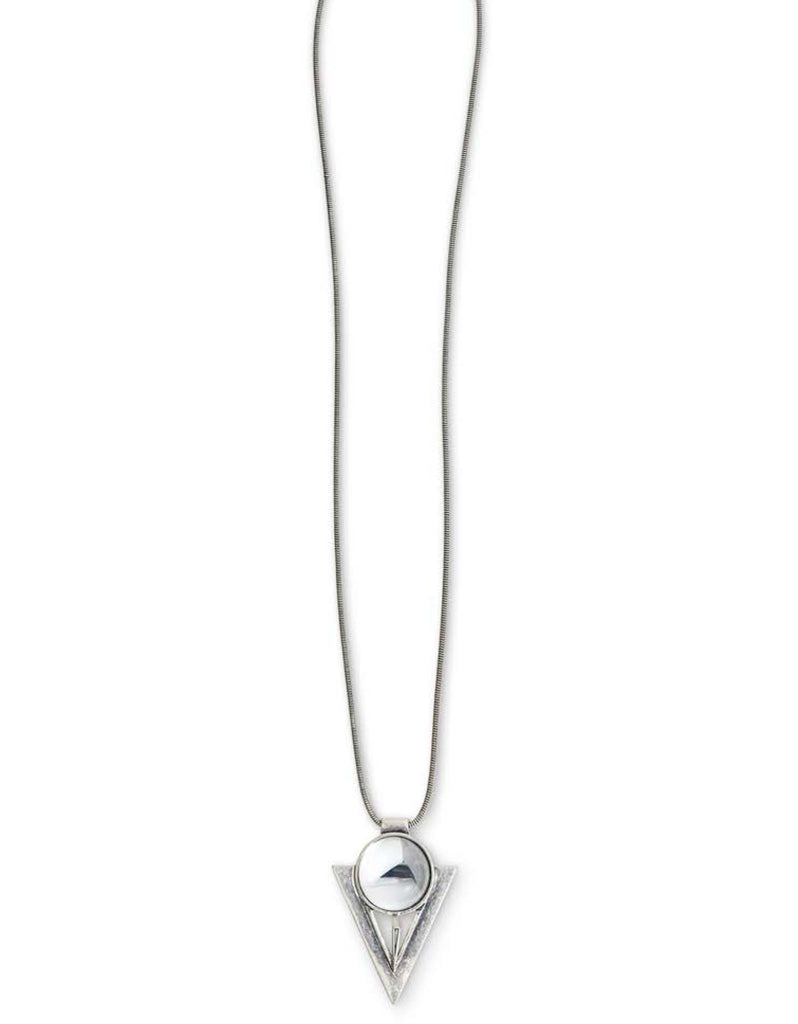 Jenny Bird Bowie Pendant in Silver - SWANK - Jewelry - 3