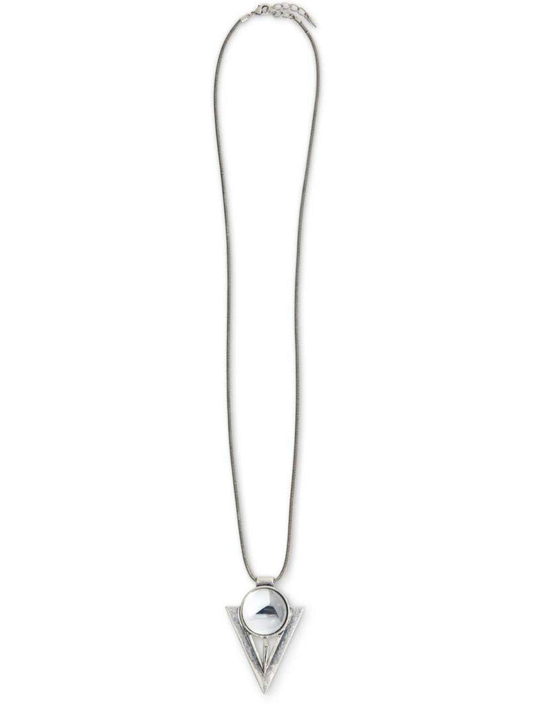 Jenny Bird Bowie Pendant in Silver - SWANK - Jewelry - 4