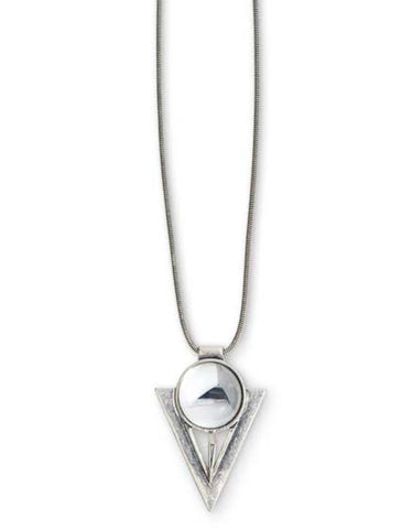 Jenny Bird Bowie Pendant in Silver