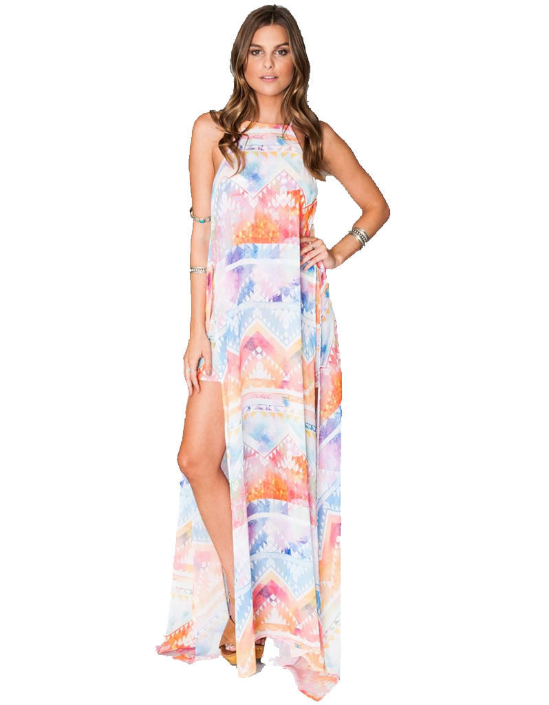 Show Me Your Mumu Bronte Maxi Dress in Salvation Mountain - SWANK - Dresses - 1