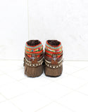 Custom Made Boho Sandals in Brown | SIZE 38