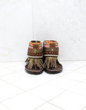 Custom Made Boho Sandals in Brown | SIZE 39