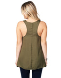 Show Me Your Mumu Cara-Van Top in Olive Silky Satin - SWANK - Tops - 3