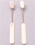 VINTAGE-SNOOT-CHAIN-DROP-EARRINGS-ROSE-GOLD