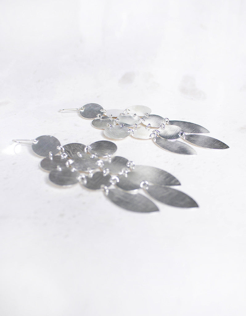 Silver Luxury Chandelier Earrings - SWANK - Jewelry - 6