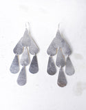 Silver Luxury Tear Chandelier Earrings - SWANK - Jewelry - 3