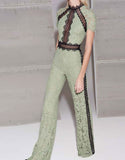 Alexis Claudel Lace Jumpsuit - SWANK - Jumpsuits - 2