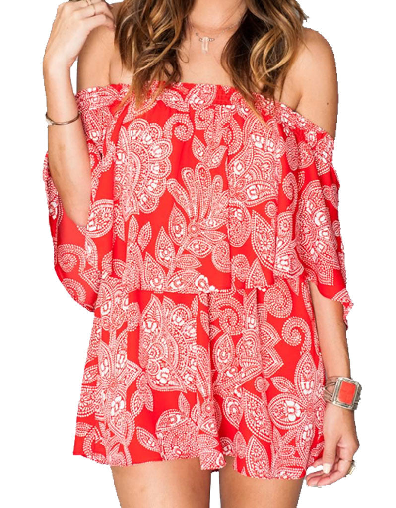 Show Me Your Mumu Casita Mini Dress in Aquarius Paisley - SWANK - Dresses - 2