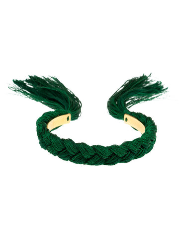 Shashi Celine Bracelet in Green