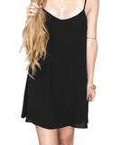 Show Me Your Mumu Criss Cross Applesauce Dress in Black Crisp - SWANK - Dresses - 5