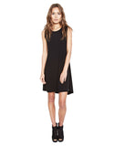 Michael Lauren Cyd Mini Dress in Black - SWANK - Dresses - 1