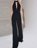 Alexis Dawn Jumpsuit in Black - SWANK - Jumpsuits - 4