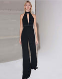 Alexis Dawn Jumpsuit in Black - SWANK - Jumpsuits - 1