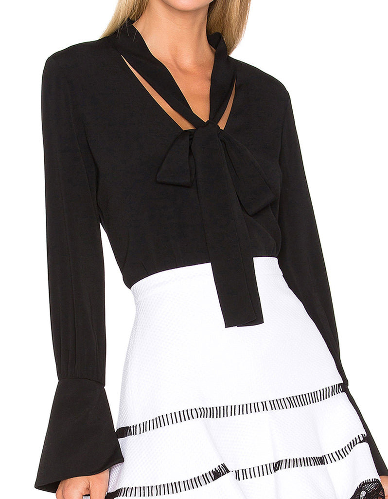 Alexis Diana Blouse in Black - SWANK - Tops - 2