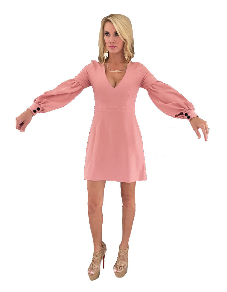 Alexis Ellena Dress in Ash Pink - SWANK - Dresses - 3