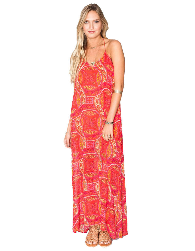 Show Me Your Mumu Eryln Maxi Dress in Pink Colada - SWANK - Dresses - 1