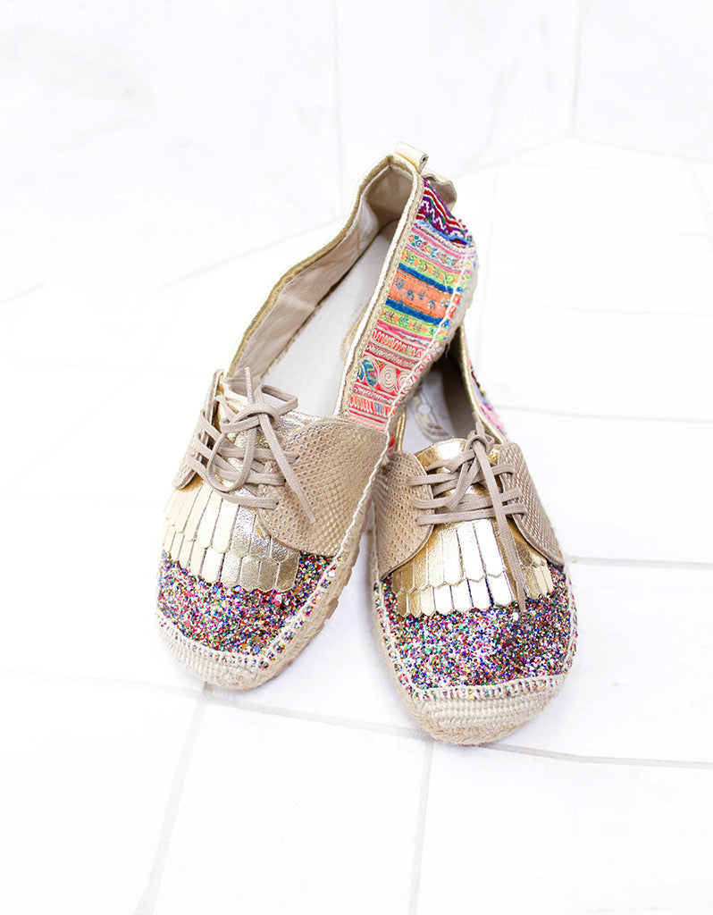 BOHO ESPADRILLES - FLOWER POWER - SWANK - Shoes - 7