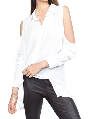 Michael Lauren Freddy Open Shoulder Blouse