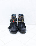 Custom Made Boho Boots in Black | SIZE 40 - SWANK - Shoes - 3