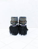 Custom Made Boho Boots in Black | SIZE 40 - SWANK - Shoes - 6