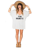 Show Me Your Mumu Benji Tunic Tee in Fun Brunette - SWANK - Tops - 2