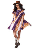 Show Me Your Mumu Gant Flow Dress in Tiger Tie Dye - SWANK - Tops - 1