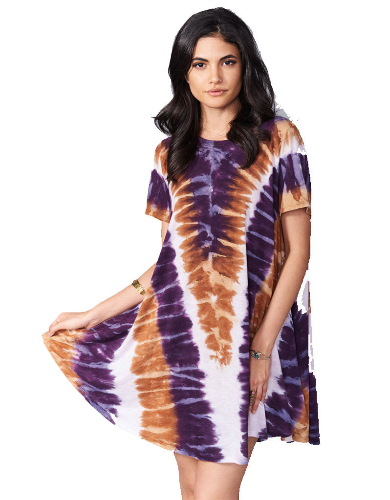 Show Me Your Mumu Gant Flow Dress in Tiger Tie Dye - SWANK - Tops - 2