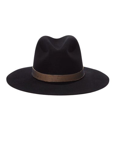 Janessa Leone Alara Dark Sand Hat