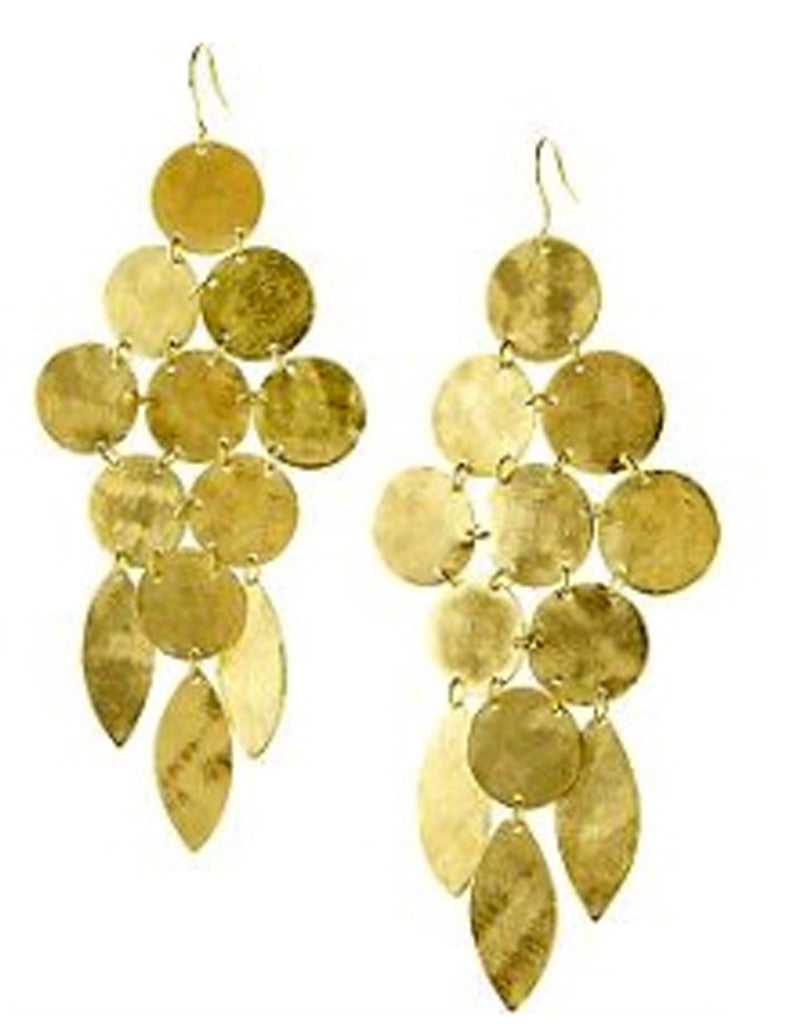 Chandelier Earrings in Gold - SWANK - Jewelry - 7