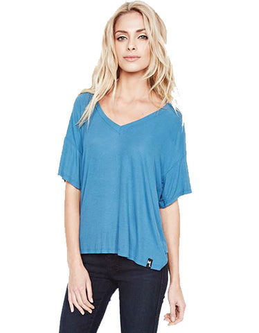 Michael Lauren Jan Scoop Neck Tee