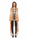 Rococo Sand Mexico Sand Embroidered Cape - SWANK - Jacket - 1