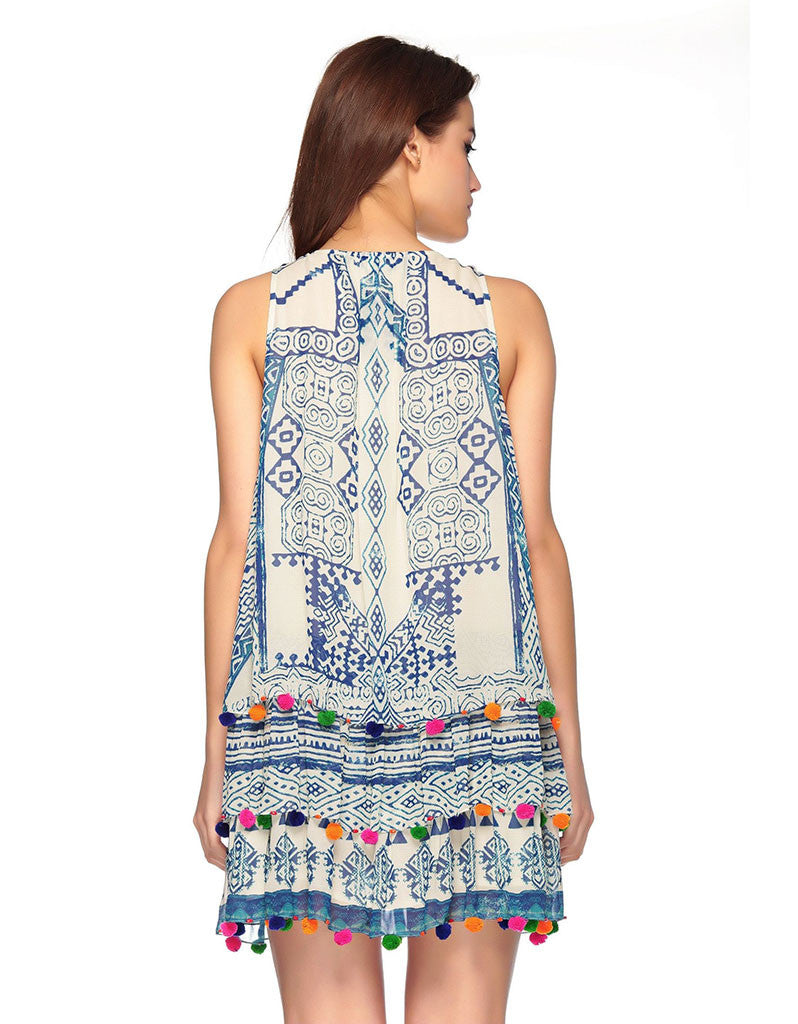 Hemant and Nandita Hmong Short Dress - SWANK - Dresses - 2