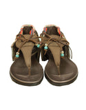 INDIE BOHO SANDALS - BROWN - SWANK - Shoes - 10