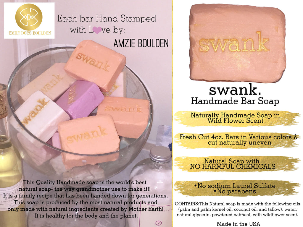 Swank Handmade All Natural Soap- 5 Bars - SWANK - other - 5