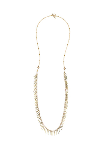 Jenny Bird Palm Rope Necklace in Natural