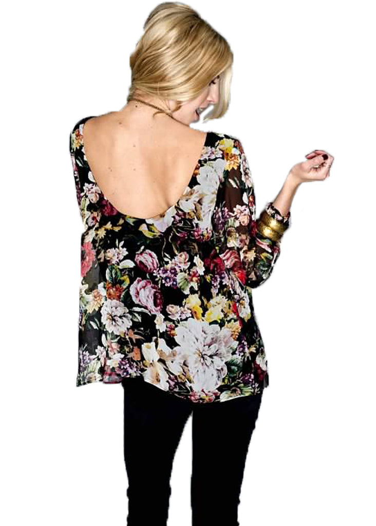 Show Me Your MuMu Jade Blouse in Madame Fleur - SWANK - Tops - 2