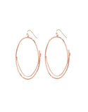 Jenny Bird Rill Hoops in Rose Gold - SWANK - Jewelry - 1